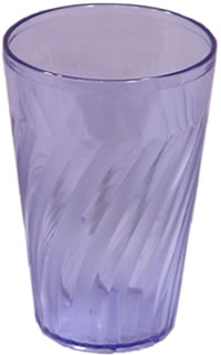 G.E.T. Enterprises Inc. - Tumbler, Plastic Tahiti Blue 16 oz